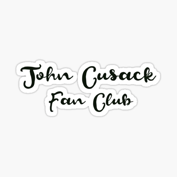 Item preview, John Cusack Fan Club designed and sold by NMCmoviefans.