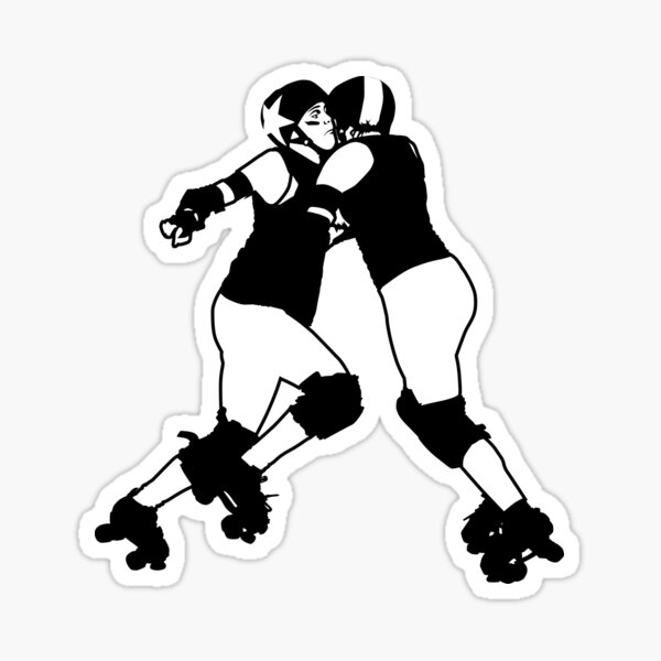 Item preview, Roller derby Clash designed and sold by Theoleilei.