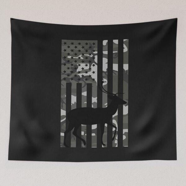 Item preview, Patriotic Camouflage Flag Deer  designed and sold by TastySpace.