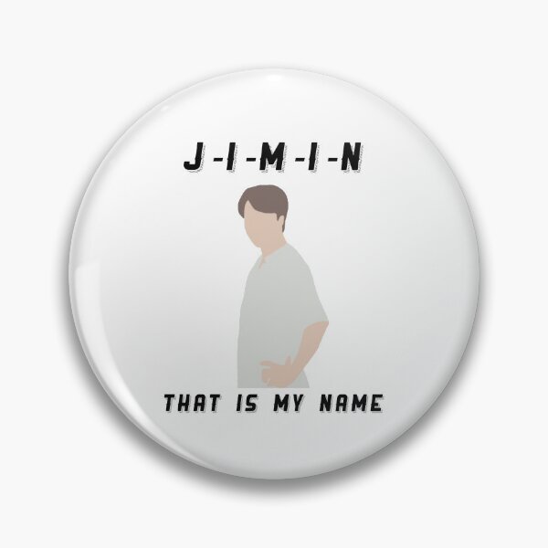 Item preview, JIMIN That Is My Name Quote designed and sold by baukey22.