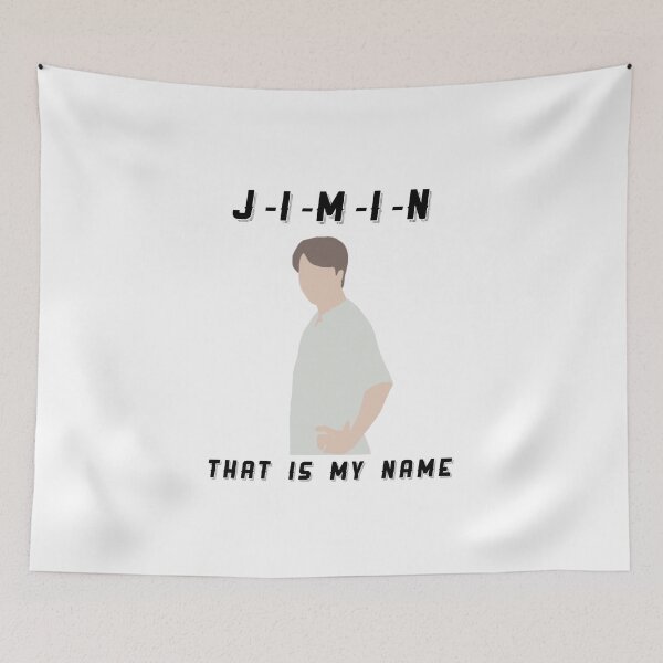 Item preview, JIMIN That Is My Name Quote designed and sold by baukey22.