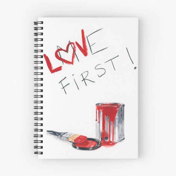 Item preview, Love First designed and sold by BklynArtLab.