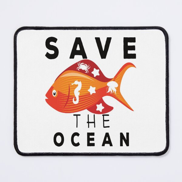 Item preview, Save the ocean, keep the sea plastic free designed and sold by Yanbus.