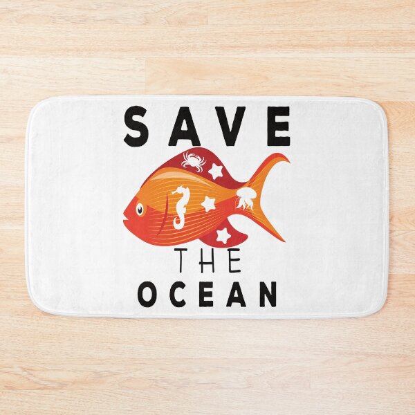 Item preview, Save the ocean, keep the sea plastic free designed and sold by Yanbus.
