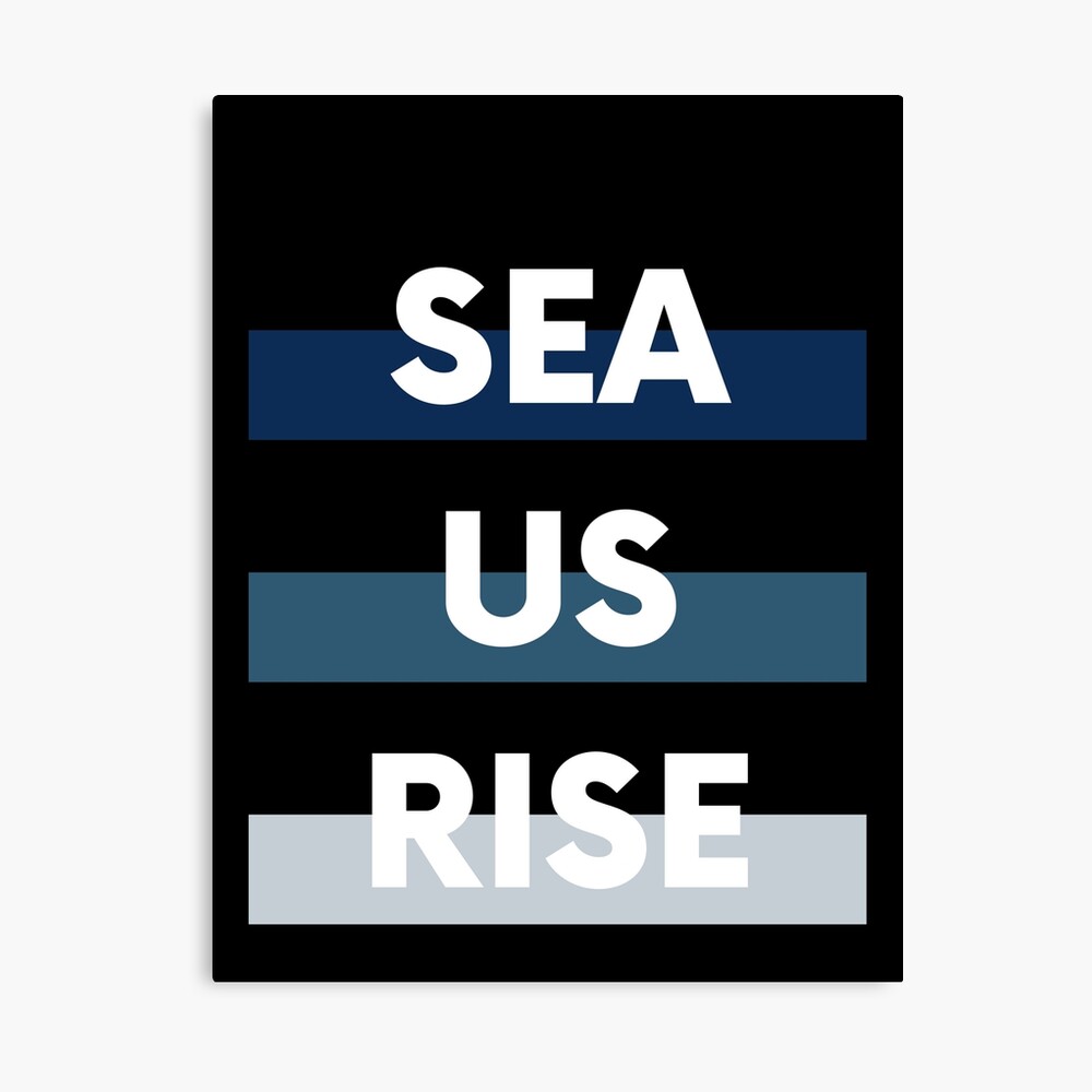 Seattle Mariners - Sea Us Rise Lines | Photographic Print