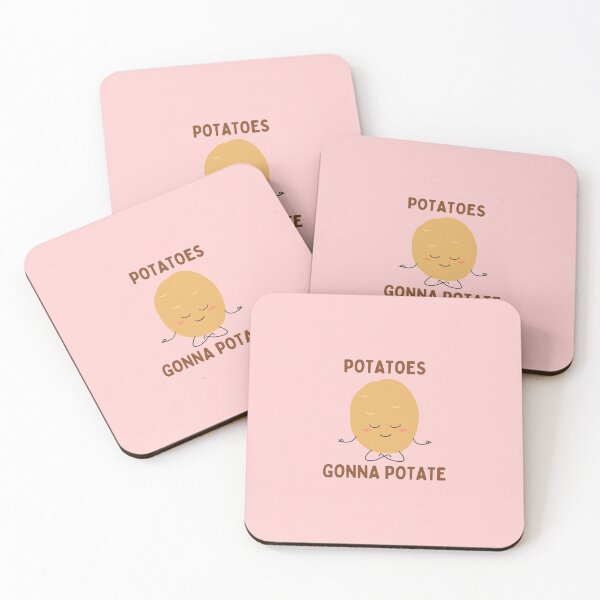 Item preview, Cute Potato Stickers Haters Gonna Hate Potatoes designed and sold by Paper Hearteu.