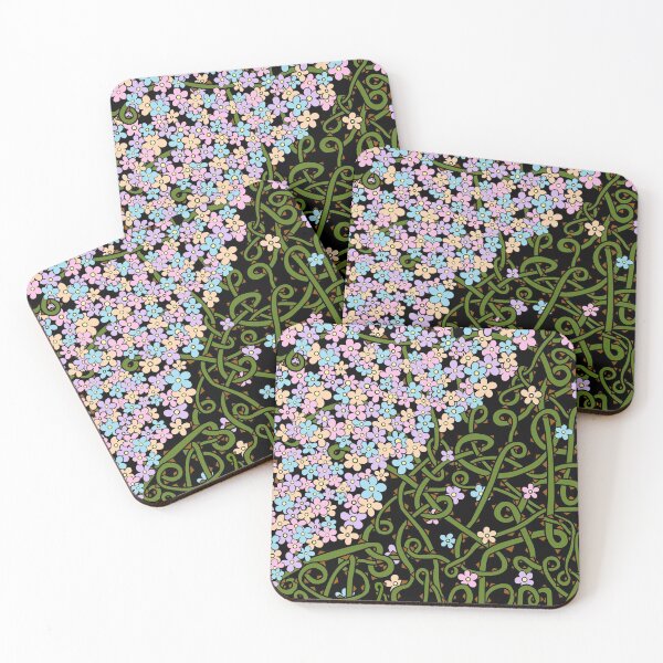 Item preview, Cartoon Flowers and Vines designed and sold by The-Floral-One.