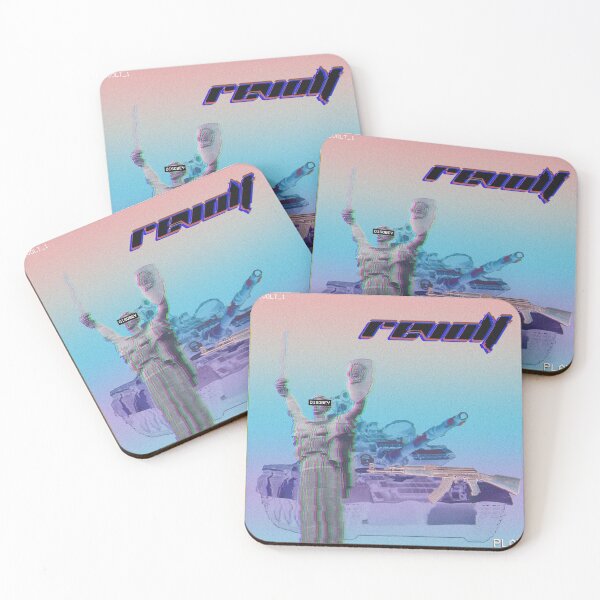 Item preview, Sovietwave revolt glitchy sticker designed and sold by dumpingcore.