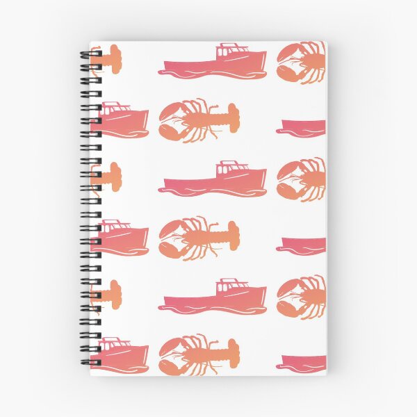 Item preview, Pink and Orange Ombré lobsterman sticker pack  designed and sold by Dalaura.
