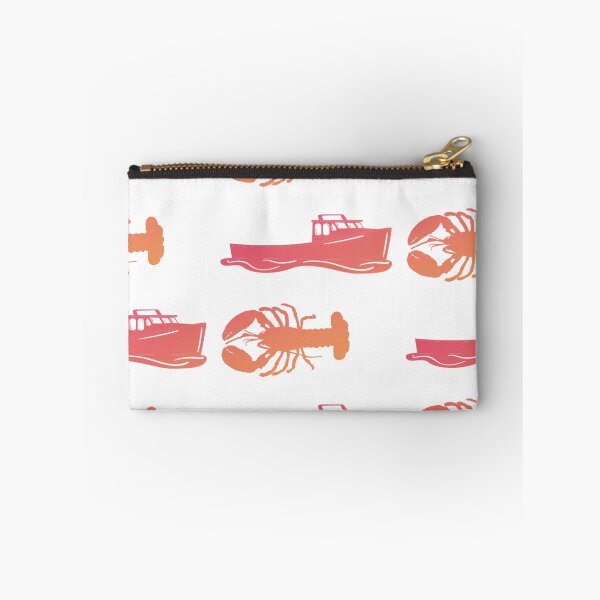 Item preview, Pink and Orange Ombré lobsterman sticker pack  designed and sold by Dalaura.