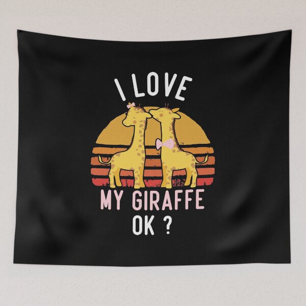 Item preview, I Love My Giraffe, Ok ? Valentine's day gift for couples, wife and husband designed and sold by Usoubmaster.