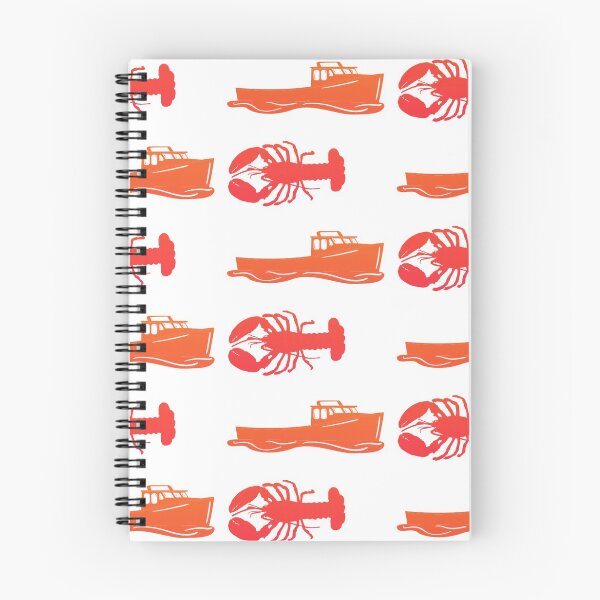 Item preview, Red and Orange Ombré lobsterman sticker pack  designed and sold by Dalaura.