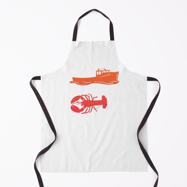 Item preview, Red and Orange Ombré lobsterman sticker pack  designed and sold by Dalaura.