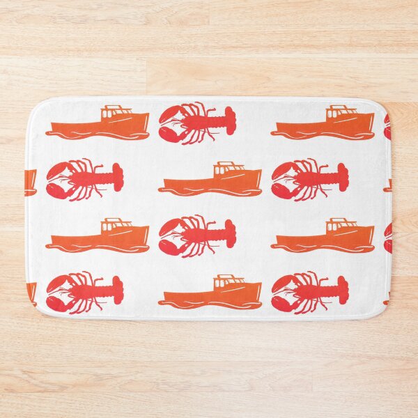 Item preview, Red and Orange Ombré lobsterman sticker pack designed and sold by Dalaura.