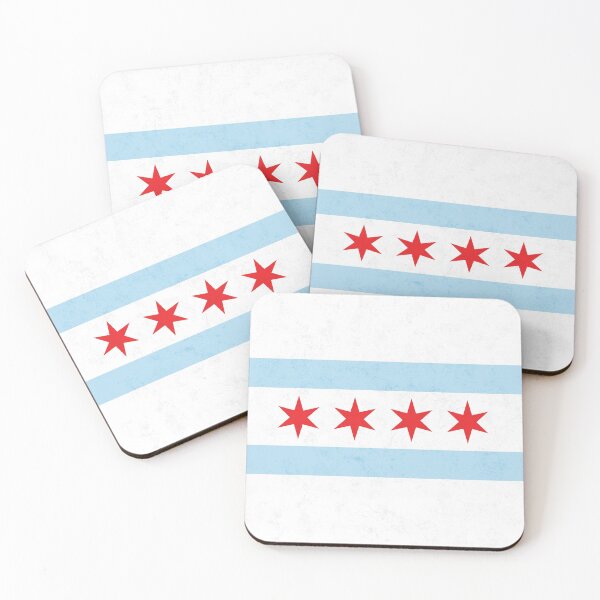 Item preview, City Flag of Chicago designed and sold by Enzwell.