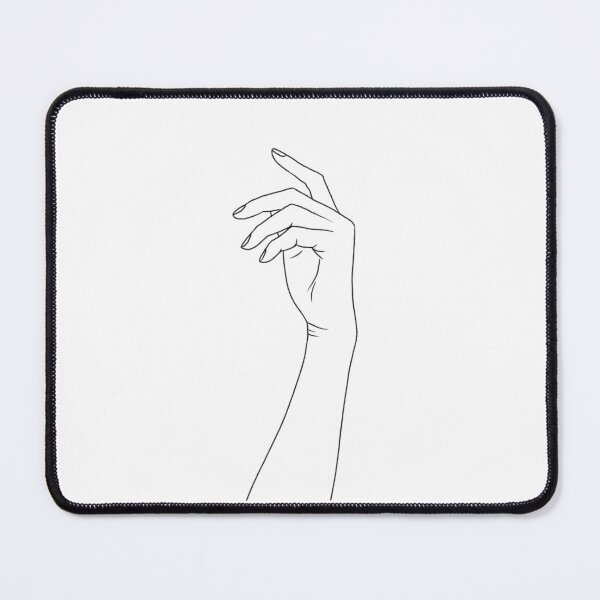 Item preview, Woman's hand line drawing designed and sold by smotrivnebo.