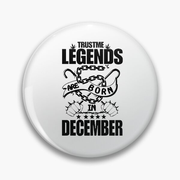 Item preview, Trust me Legends are born in December Chains Gift Premium Apparel Funny Holiday Xmas designed and sold by DesignByHeartUK.
