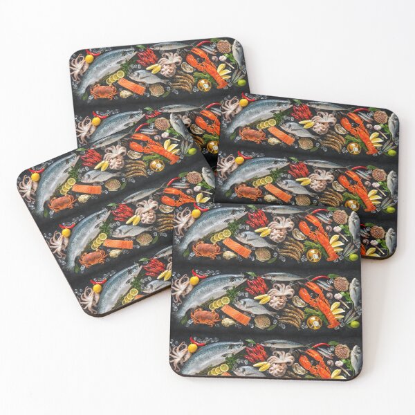 Item preview, Sea food Pattern designed and sold by Hinny8.