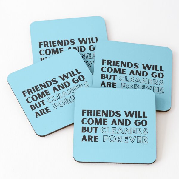 Item preview, Friends Will Come and Go But Cleaners Are Forever Janitor designed and sold by SavvyCleaner.