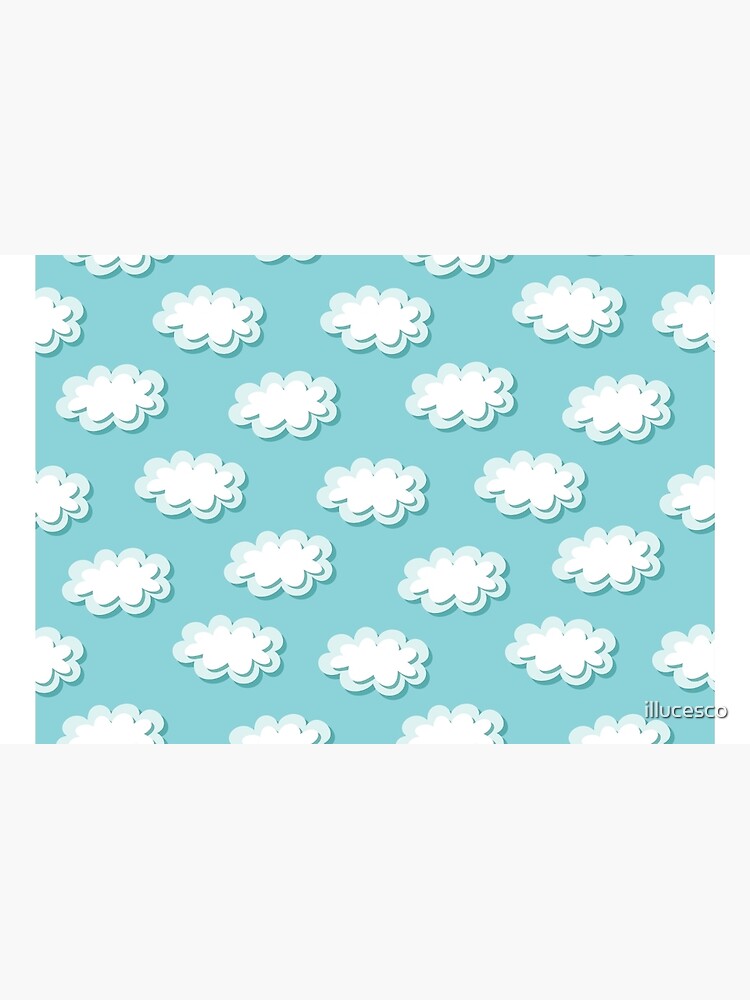 Aesthetic Clouds Seamless Patterns Cute Clouds | Essential T-Shirt