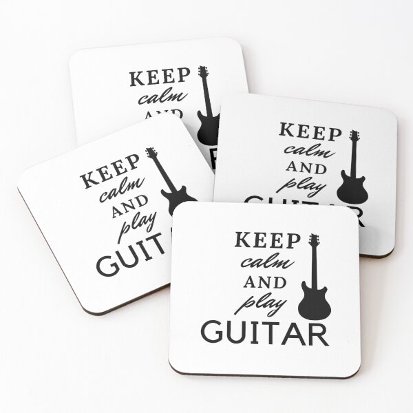 Item preview, keep calm and play guitar  designed and sold by salahnewdesign.