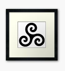 Triskele Framed Print