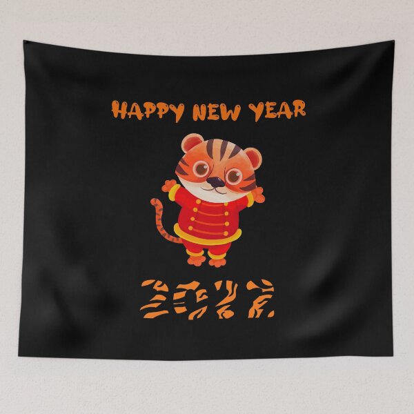 Item preview, Chinese Zodiac New Year 2022, Year Of The Tiger, Essential T-Shirt designed and sold by JoesCornerStore.