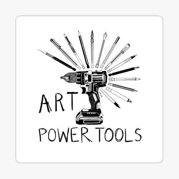 Art Power Tools Sticker