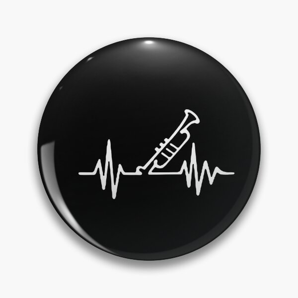 Item preview, Love Bugle Two Tone Bugle Love Bugle Band instrument for intelligent people Music Rock Musician Band Metal Art Design Happy Apparel Essential Inspiration Joy Mood Funny designed and sold by DesignByHeartUK.