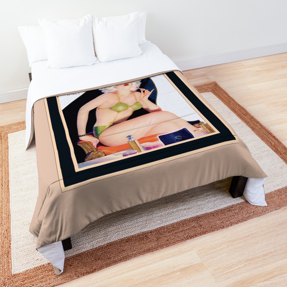 A Heart Working Girl by Enoch Bolles Remastered Vintage Xzendor7 Old Masters Reproductions Comforter