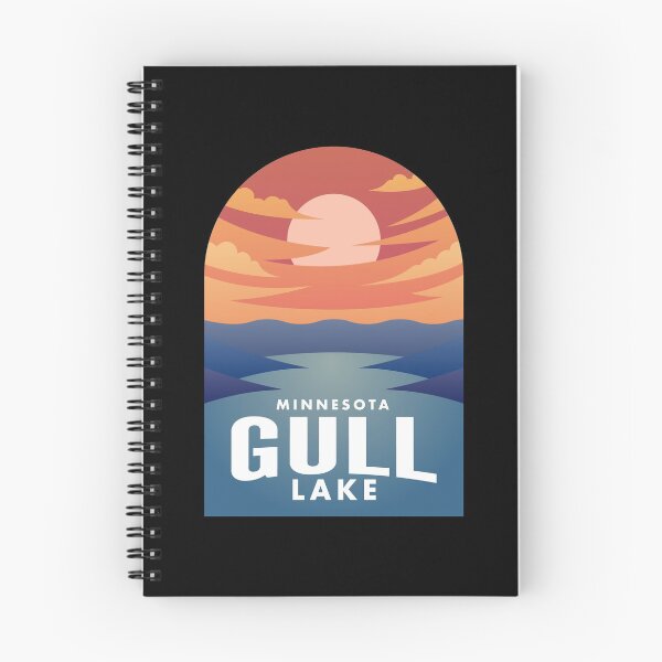 Item preview, Gull Lake MN Retro Sunset designed and sold by HalpinDesign.