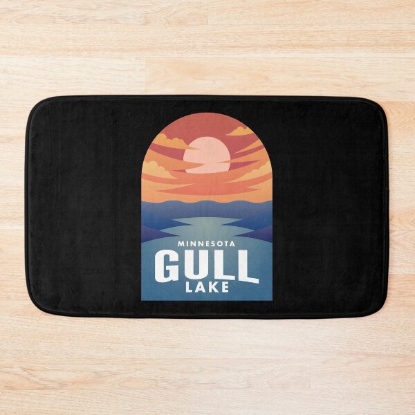 Artikelvorschau, Gull Lake MN Retro Sunset entworfen und verkauft von HalpinDesign.
