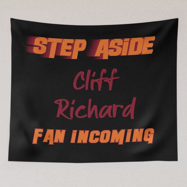 Item preview, Cliff Richard - Step Aside, incoming fan designed and sold by 2Girls1Shirt.