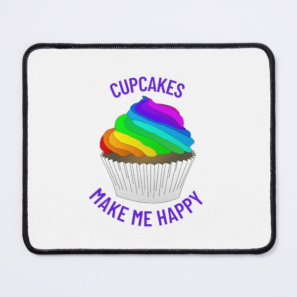 Item preview, Cupcakes make me happy. ( fun) designed and sold by WithAngela.