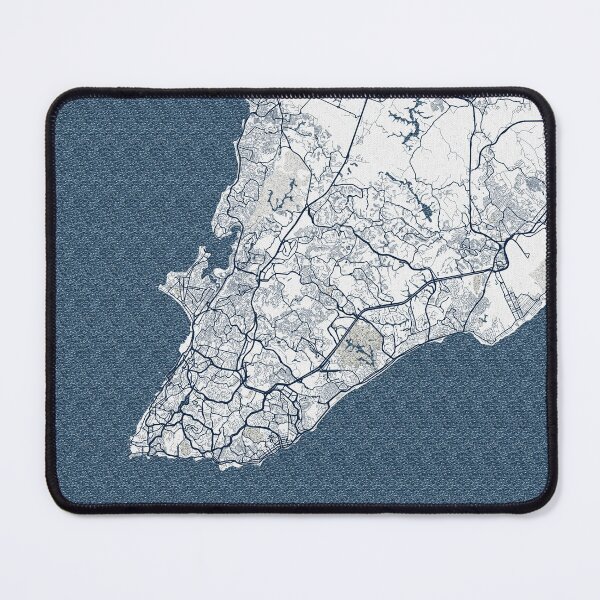 Item preview, Salvador City Map of Bahia, Brazil - Coastal designed and sold by deMAP.