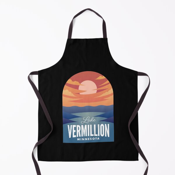Artikelvorschau, Lake Vermillion MN Retro Sunset entworfen und verkauft von HalpinDesign.