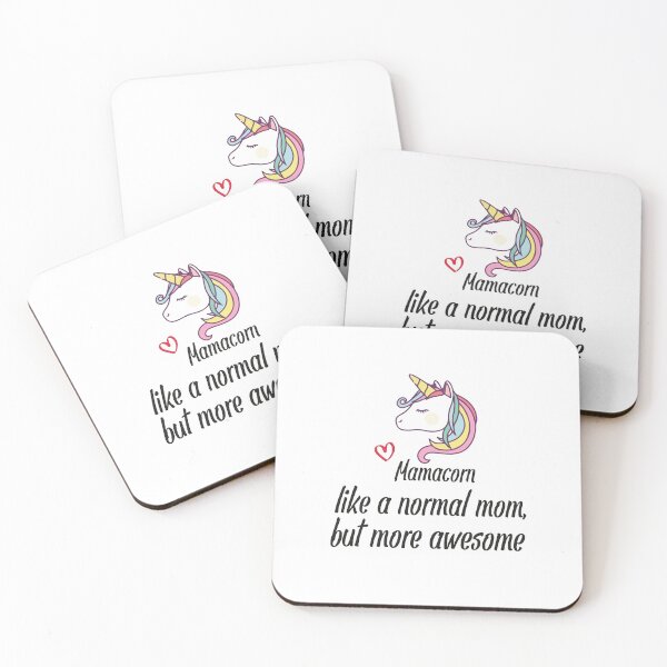 Item preview, mamacorn like a normal mom but more awesome : cute family gift idea for mom , dad & sibings designed and sold by Mer Yem.