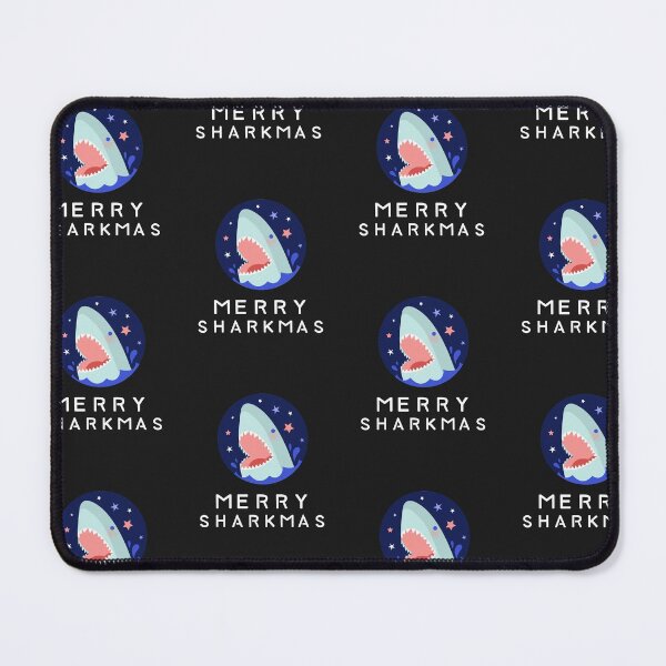 Item preview, Merry Sharkmas Funny Pun Christmas designed and sold by art-fox.