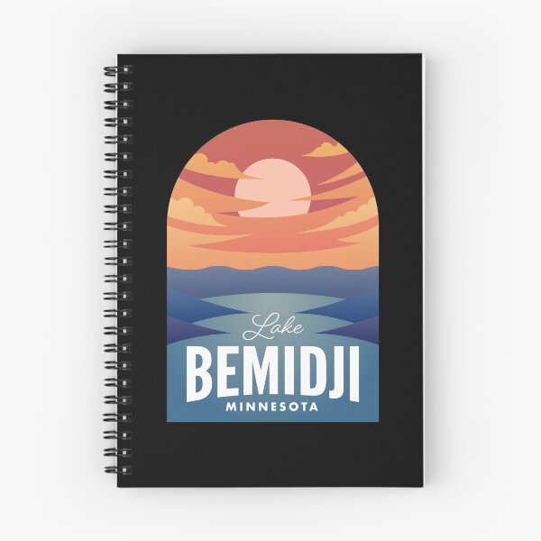 Item preview, Lake Bemidji MN Retro Sunset designed and sold by HalpinDesign.