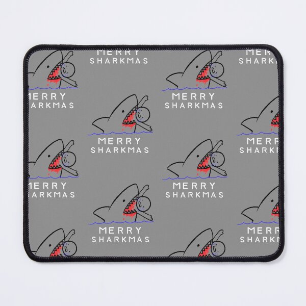 Item preview, Merry Sharkmas Funny Pun Christmas designed and sold by art-fox.