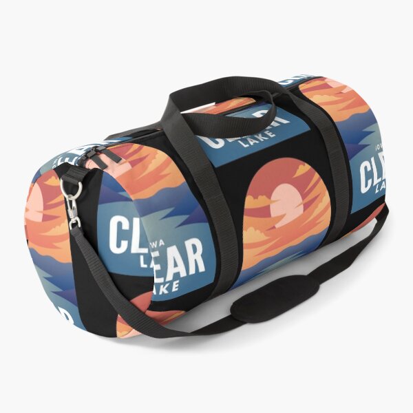 Artikelvorschau, Clear Lake IA Retro Sunset entworfen und verkauft von HalpinDesign.