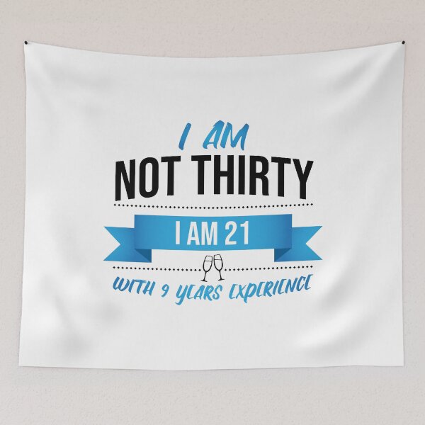 Item preview, 30th birthday funny quote birthday party present present idea designed and sold by BruSign.