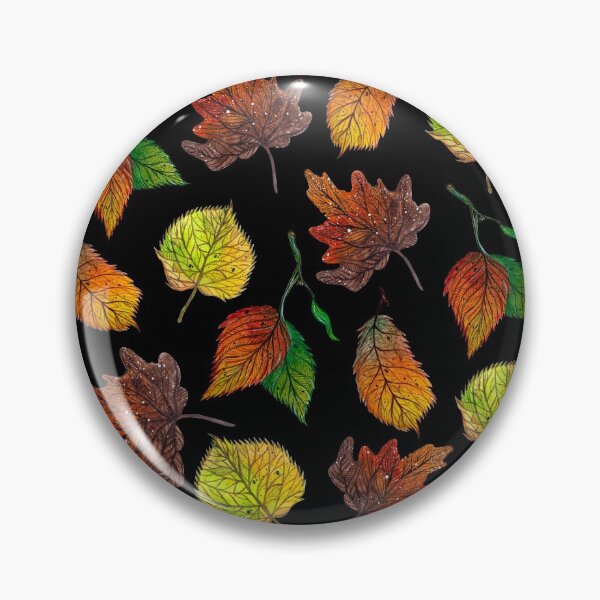 Item preview, Falling Autumn Leaves trendy bright,vibrant colors trendy pattern designed and sold by cutecrazytshirt.