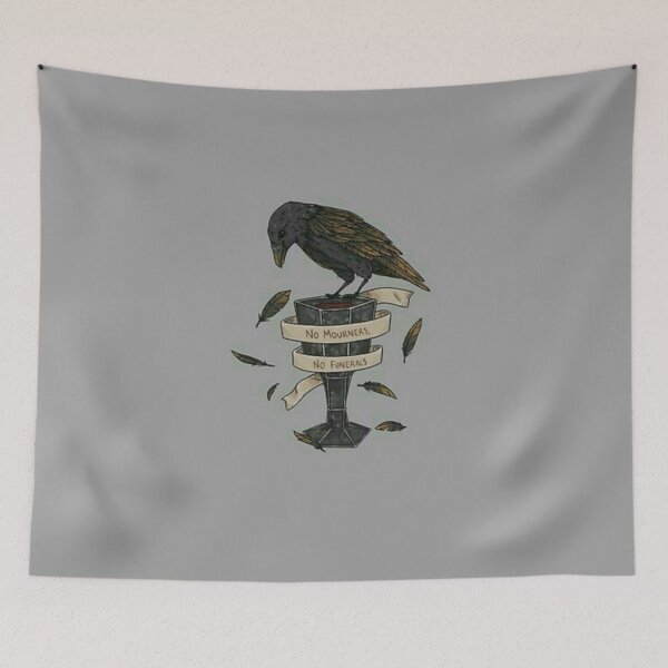 Item preview, Crow No Mourners No Funerals Six Of Crows designed and sold by Aluria.