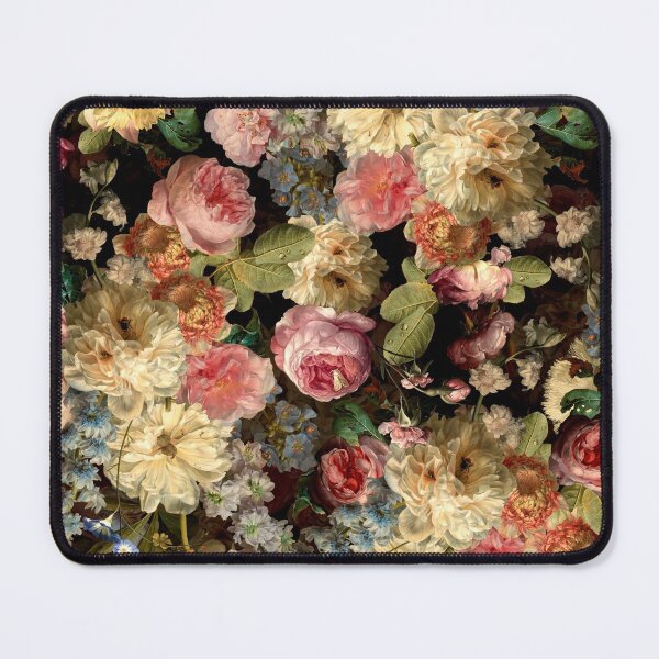 Item preview, Antique Lush Midnight Baroque Flower Botanical Night Garden 1 Nightgarden designed and sold by UtArt.