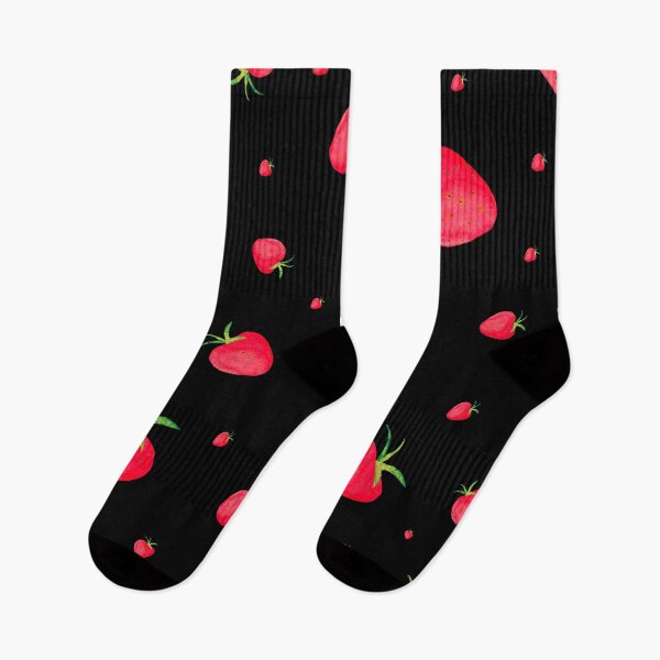 Item preview, strawberry watercolor pattern designed and sold by cutecrazytshirt.