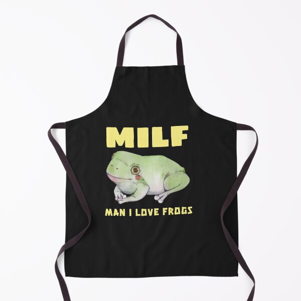 Item preview, Man I like Frogs MILF Funny pun designed and sold by art-fox.