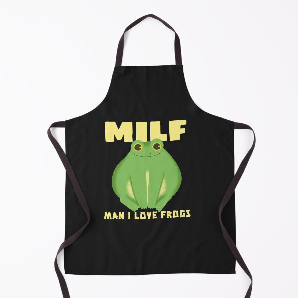 Item preview, Man I like Frogs MILF Funny pun designed and sold by art-fox.