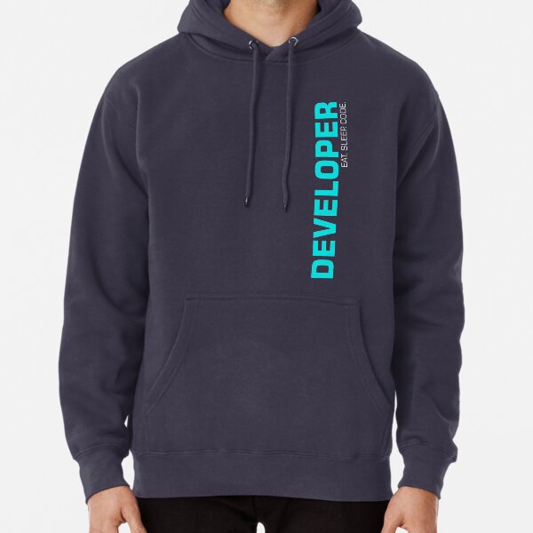Eat Sleep Code Repeat Developer Programmer Pullover Hoodie