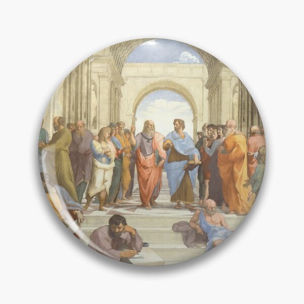 Item preview, The Ancient Greek School of Athens Philosophers Raphael designed and sold by ClassicalGreece.
